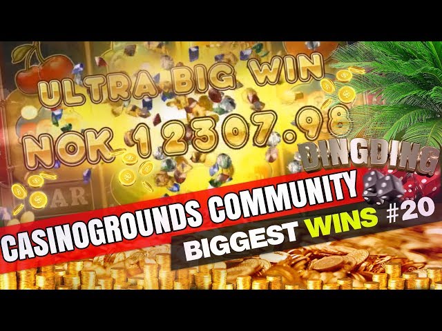 CasinoGrounds Community Biggest Wins #20 / 2017