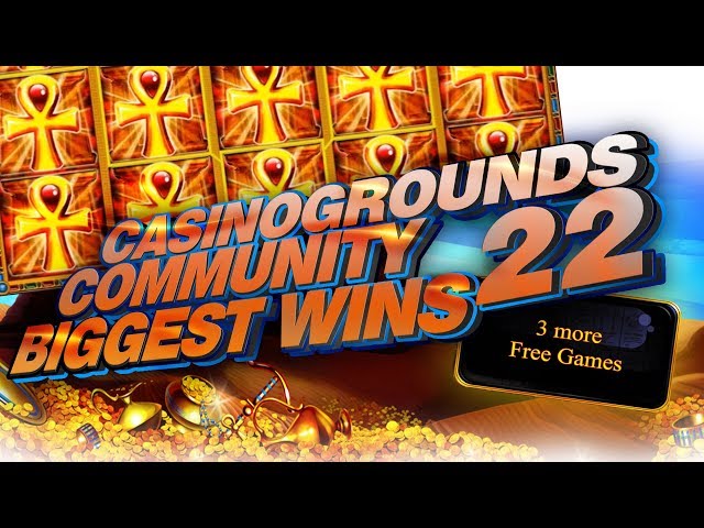 CasinoGrounds Community Biggest Wins #22 / 2017