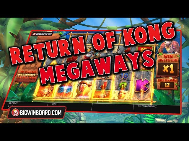 RETURN OF KONG MEGAWAYS (BLUEPRINT GAMING) ONLINE SLOT