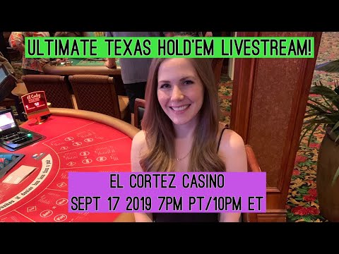 Ultimate Texas Holdem Livestream!! $1000 Starting Bankroll!! Sept 17 2019