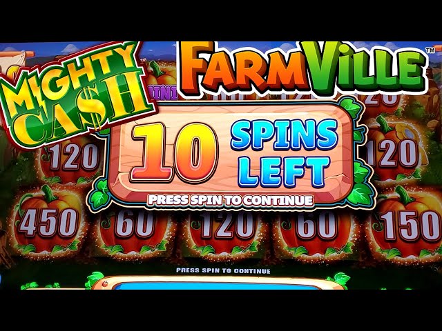 High Limit Mighty Cash Farm Ville Slot Machine Bonus & FULL SCREEN | SE-5 | EP-6