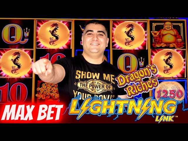 High Limit Lightning Link Happy Lantern & Dragon Riches Slot Machine BONUSES & BIG WIN | SE-7 | EP-7