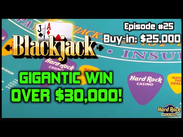 BLACKJACK EPISODE #25 $25K BUY-IN EPIC MASSIVE WINNING SESSION OF OVER $30K $500 – $2500 Hands Only