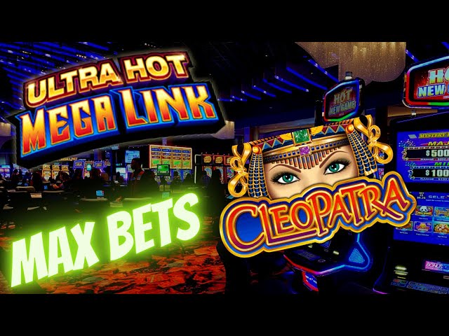 Ultra Hot MEGA LINK & Cleopatra 2 Slot Machines Max Bet Live Play | SE-8 | EP-15