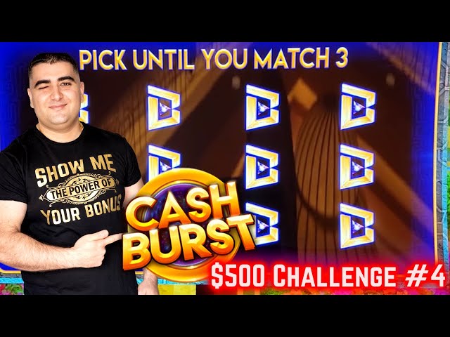 $500 Challenge On Slot To Hit The MAJOR JACKPOT! EP-4