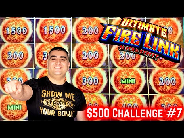 $500 Challenge To Find The BIGGEST PRIZE On Slots ! EP-7