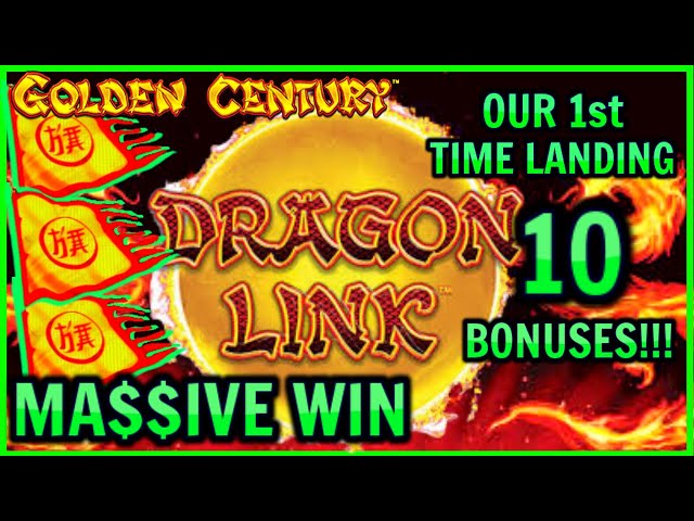 HIGH LIMIT Dragon Link Golden Century MASSIVE WIN W/ HANDPAY JACKPOTS (10) Bonus Rounds Slot Machine