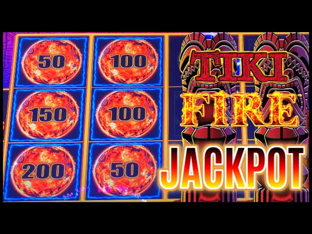 HANDPAY JACKPOT Lightning Link Tiki Fire HIGH LIMIT $50 Bonus Round & Moon Race Slot Machine Casino