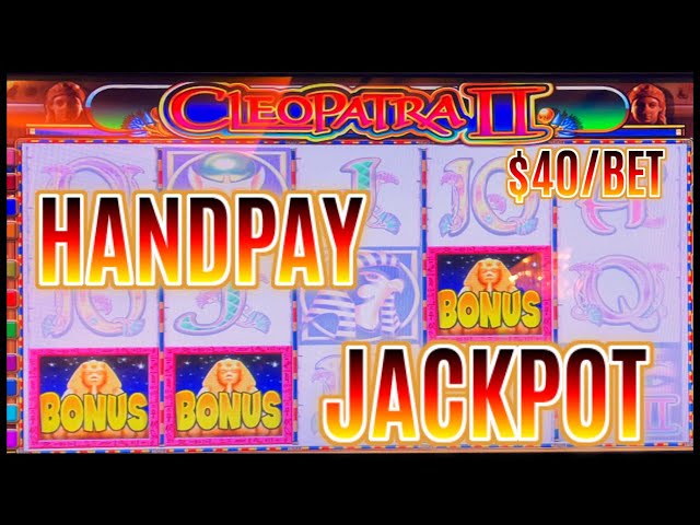 HIGH LIMIT Cleopatra HANDPAY JACKPOT & Lock It Link Piggy Bankin (2) $50 Bonus Rounds Slot Machine