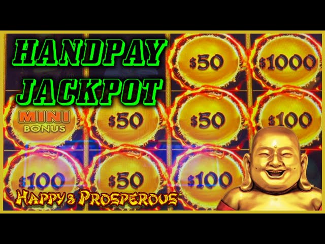 HIGH LIMIT Dragon Link Golden Century & Happy & Prosperous HANDPAY JACKPOT $50 Bonus Round Slot