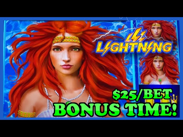 HIGH LIMIT Lightning Link Magic Pearl $25 Bonus Round & LOCK IT LINK Piggy Bankin’ Slot Machine