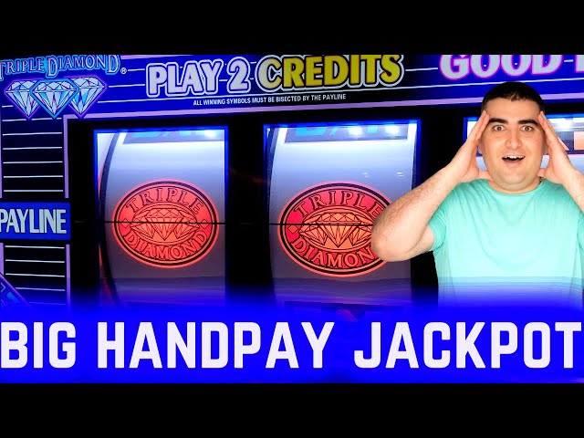 Big Handpay Jackpot On Triple Diamond Slot – $50 Max Bet | SE-12 | EP-29