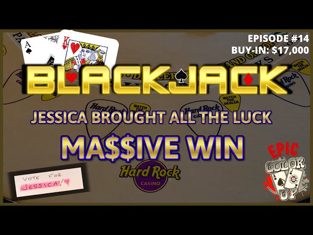 “EPIC COLOR UP” BLACKJACK Ep 14 $17,000 BUY-IN ~ MASSIVE $25,000+ WIN ~ High Limit Up to $2500 Hands