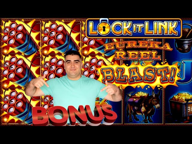 High Limit Lock It Link Eureka Slot Machine Bonus | SE-1 | EP-19