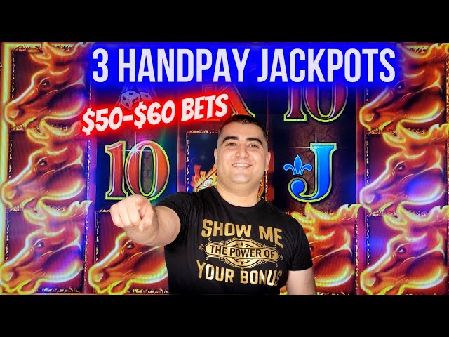 3 HANDPAY JACKPOTS On High Limit Slots | Las Vegas Casino JACKPOTS | SE-2 | EP-11