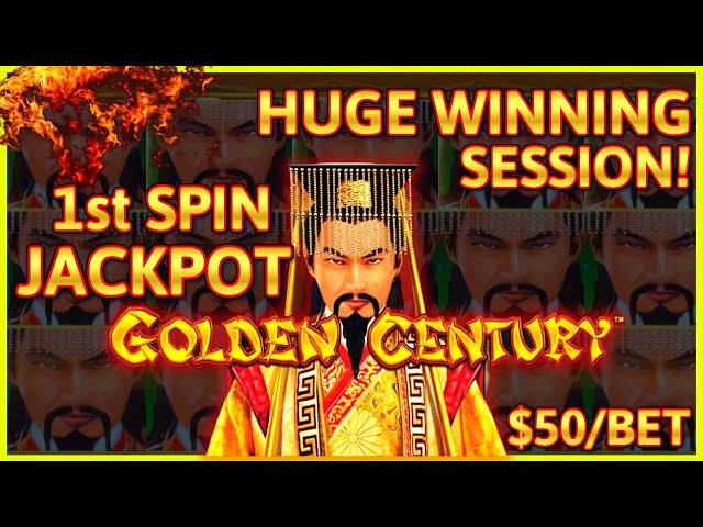 HIGH LIMIT Dragon Link Golden Century (2) HANDPAY JACKPOTS ~ AMAZING SESSION $50 Bonus Slot Machine