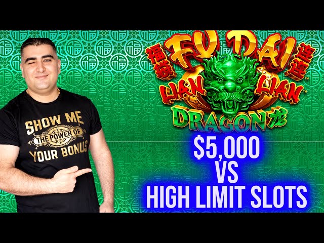 Playing $5,000 On High Limit Slots ! Which One Will Pay Me More ? SE-3 | EP-18