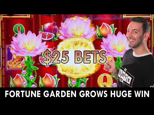 $25 Spins Grows A Huge Garden Win
