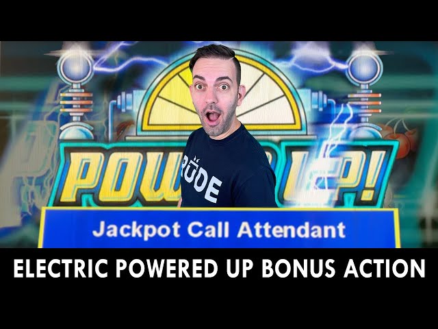 Electric Powered Up Bonus Lands A Jackpot Win
