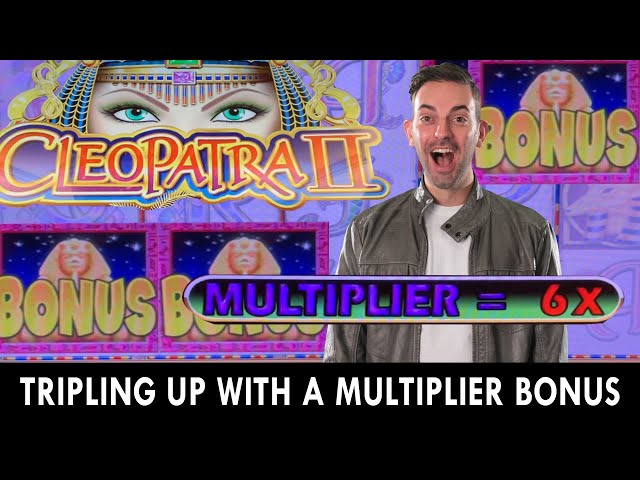 Tripling Up On Cleopatra II With Sexy Multipliers