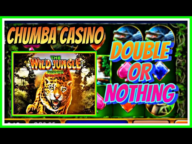 CHUMBA CASINO | DOUBLE OR NOTHING | THE WILD JUNGLE | ONLINE SLOTS | WIN REAL MONEY