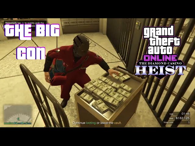 Casino Heist The Big Con – Walkthrough – PS4 GTA Online