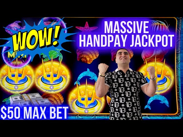 MASSIVE HANDPAY JACKPOT On Cash Burst Slot – $50 Mas Bet | Winning Big Money In Vegas | SE-4 | EP-20