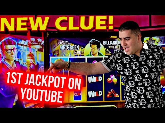 NEW SLOT ALERT ! 1st HANDPAY JACKPOT On YouTube For NEW CLUE Slot Machine