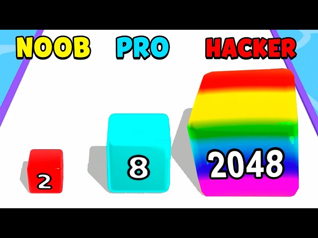 NOOB vs PRO vs HACKER – Marble Run 3D