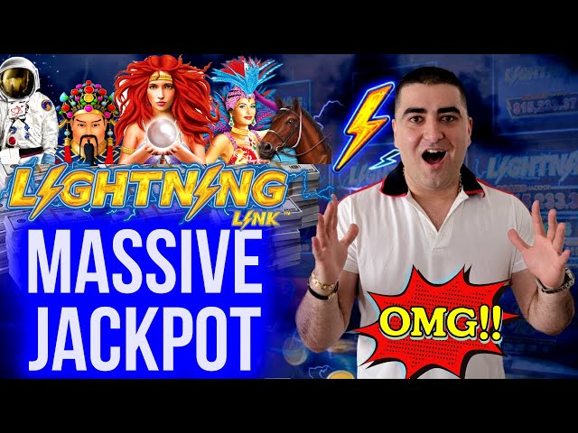 Lightning Link Slot MASSIVE HANDPAY JACKPOT | Winning Mega Bucks On Slots ! PART-2