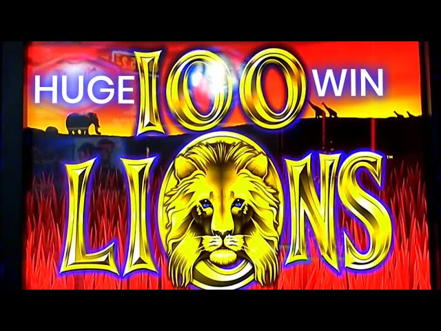 BIG WIN ON 100 LIONS SLOTS AT WINSTAR CASINO