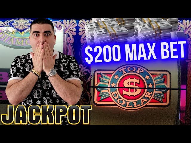 $200 A Spin JACKPOTS On Top Dollar Slot Machine | Las Vegas Casinos JACKPOTS | SE-9 | EP-5