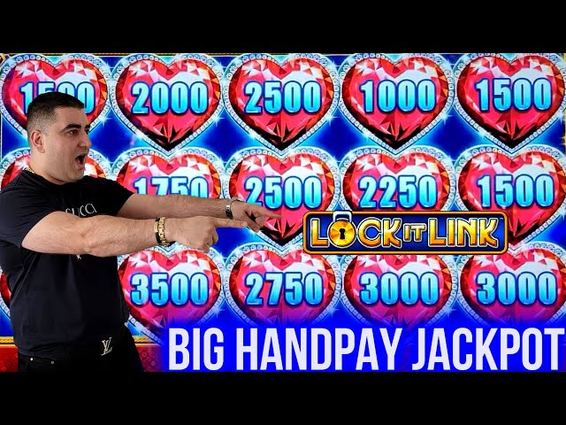 High Limit Lock It Link Slot BIG HANDPAY JACKPOT | Slot Machine FULL SCREEN JACKPOT | SE-9 | EP-18