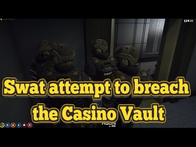 Swat attempt to breach the Casino Vault | No-Pixel 3.1