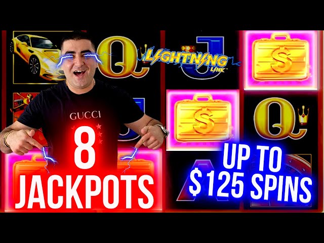 WOW! 8 JACKPOTS On One Lightning Link Slot | Winning In Las Vegas Casino | SE-9 | EP-8