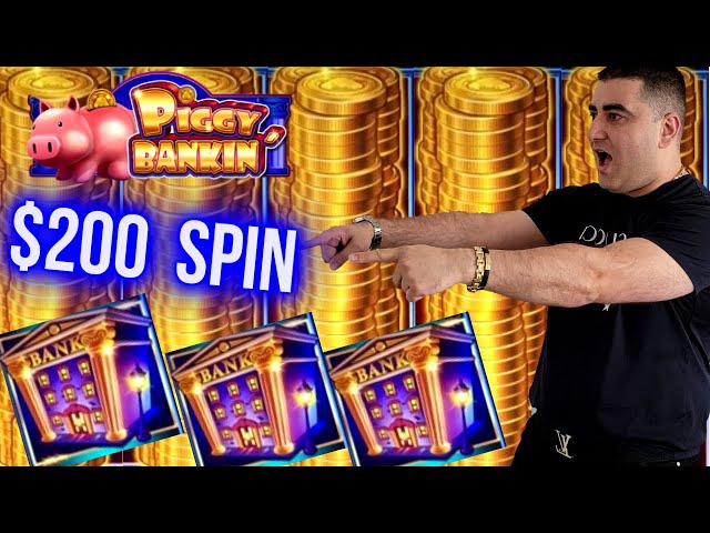 $200 Spin Piggy Bankin Slot HANDPAY JACKPOT | Winning Jackpots In Las Vegas | SE-10 | EP-5