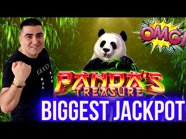 BIGGEST JACKPOT On YouTube For New Slot Machine PANDA