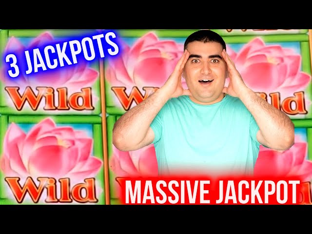 Lotus Flower Slot HUGE HANDPAY JACKPOT | Winning Big Jackpot On High Limit Slot | SE-10 | EP-6