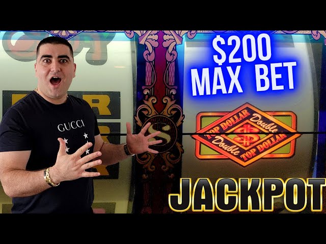 $200 Spin Double Top Dollar Slot JACKPOT | Wild Wild Nugget Slot HANDPAY JACKPOT