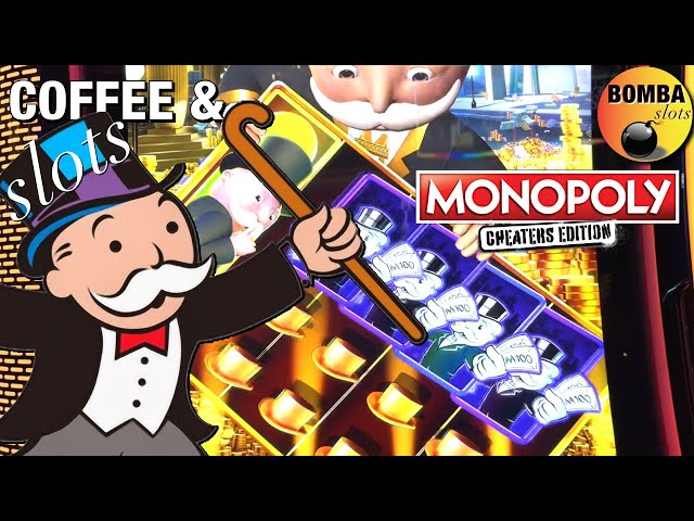 First Try MONOPOLY Cheaters Edition ~ Coffee & Slots at The Cosmo Casino Las Vegas