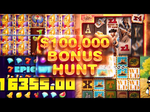 OPENING A HUGE $100,000 – BONUS HUNT!! (33 Different Bonuses)