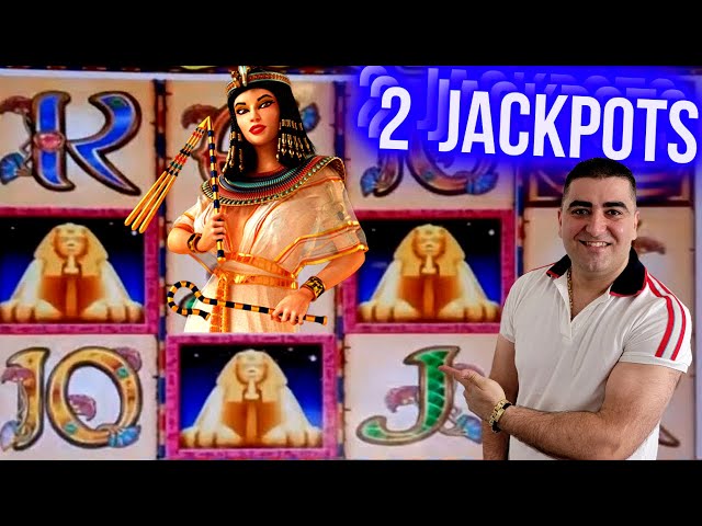 2 HANDPAY JACKPOTS High Limit Cleopatra 2 Slot Machine
