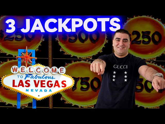 3 HANDPAY JACKPOTS On High Limit Dragon Link Slot Machine – Live Slot Play At Casino