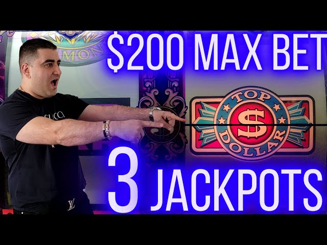 OMG $200 Max Bet Top Dollar JACKPOTS