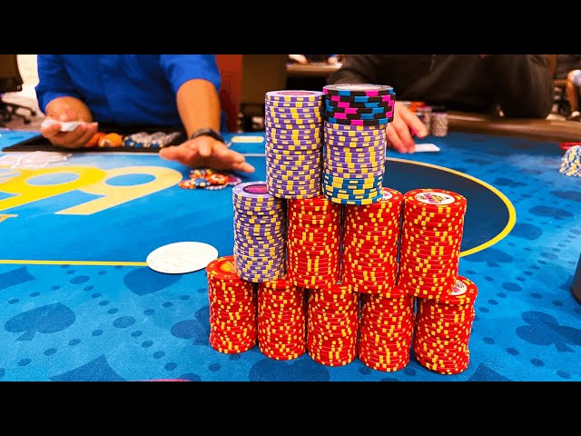 ALL IN with ACES and you WONT BELIEVE what happens | Poker Vlog | C2B Ep 125