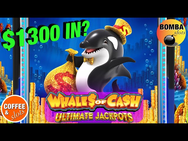 $1300? HOW!? Whales of Cash ~ Ultimate Jackpots Coffee & Slots #Casino #LasVegas #Slots Cosmo