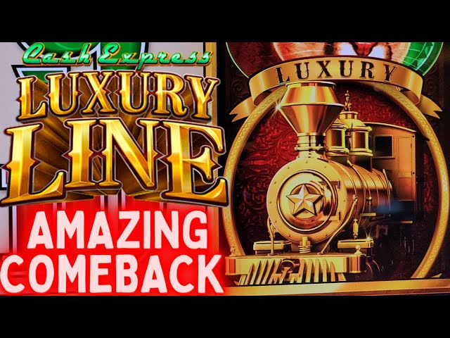 Amazing Comeback On Luxury Line Buffalo Slot Machine