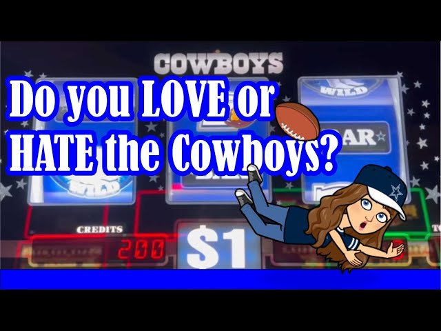 Do You Love or Hate the Dallas Cowboys? I Tried the Slot Machine & Texas Tea at Winstar!