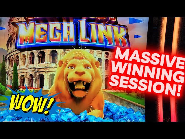 OMG MASSIVE WINNING SESSION On Ultra Hot Mega Link Slot Machine