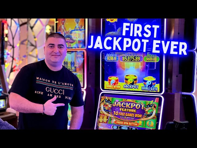 1st JACKPOT On YouTube For Brand New KONAMI Slot Machine